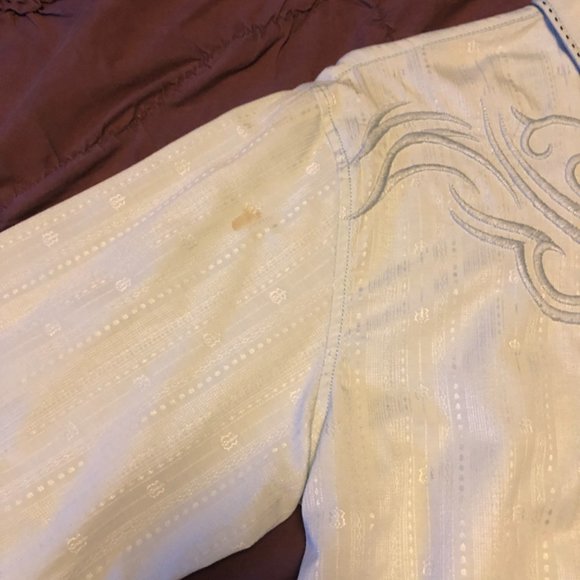 Roar Long Sleeve Button Up Light Blue - Picture 5 of 6